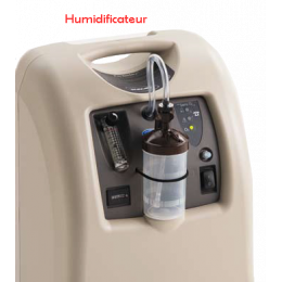 Humidificateur pour concentrateur à oxygène Invacare Platinum 9