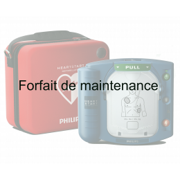 Forfait de maintenance pour défibrillateur Philips HS1