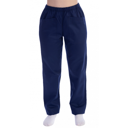 Pantalon unisexe en coton/polyester Gima (bleu marine)