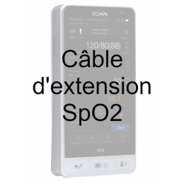 Câble d'extension SpO2 pour moniteur multiparamètre EDAN iM3S