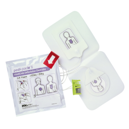 Paire d' électrodes pédiatriques Stats Padz II pour défibrillateurs Zoll AED Plus et AED PRO